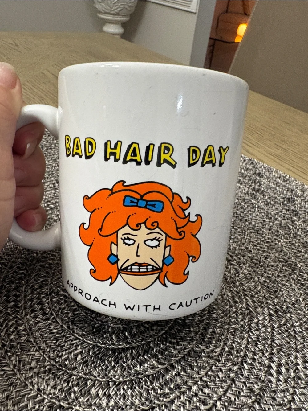 Hallmark Kids Bath Mug with Orange-Haired Character